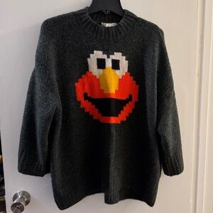 H&M × Sesame Street collaboration Elmo sweater